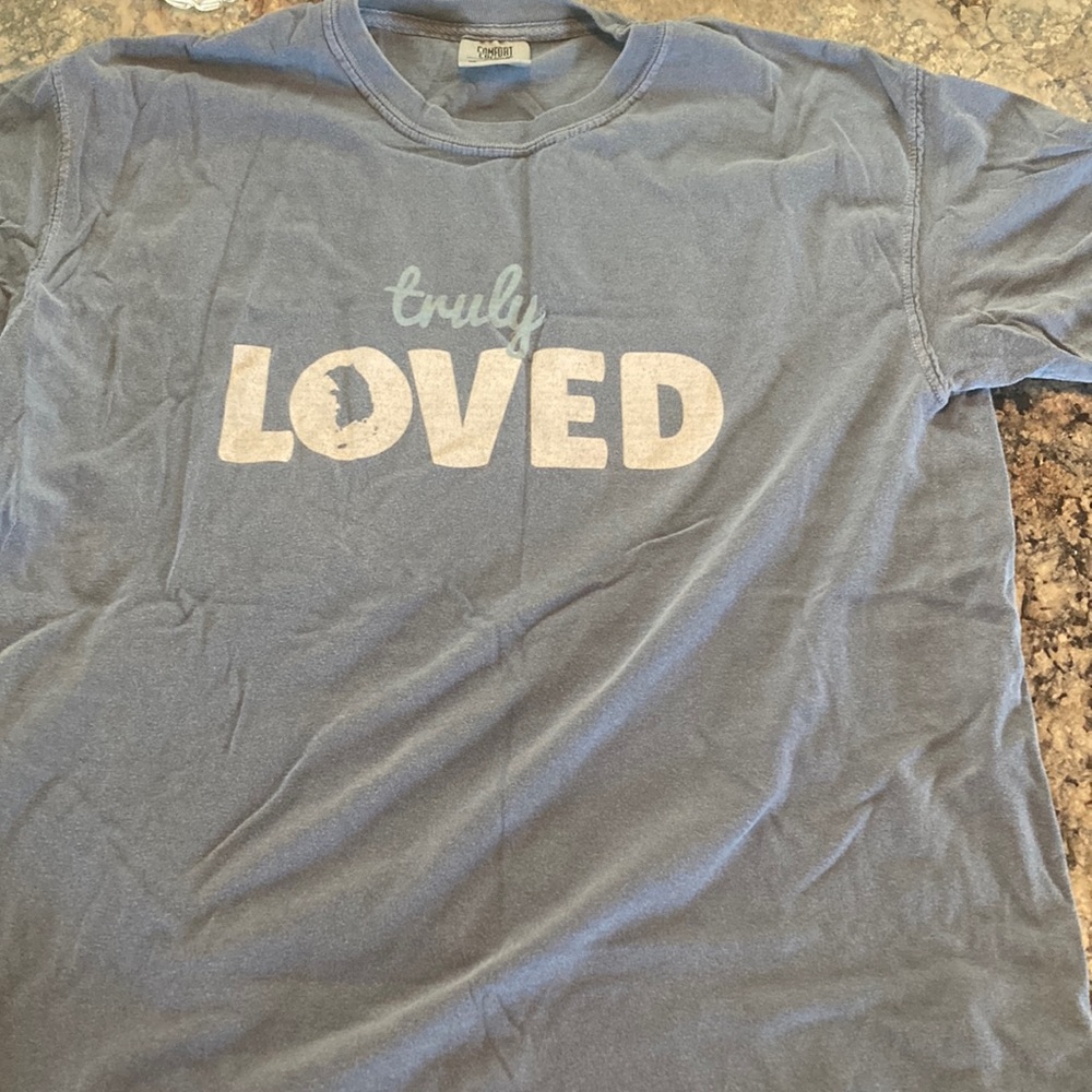 TRULY LOVED, medium size, charity sold shirt